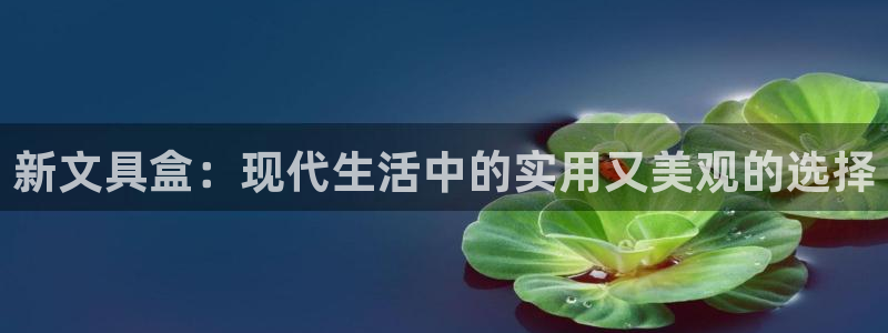 彩名堂APP下载：新文具盒：现代生活中的