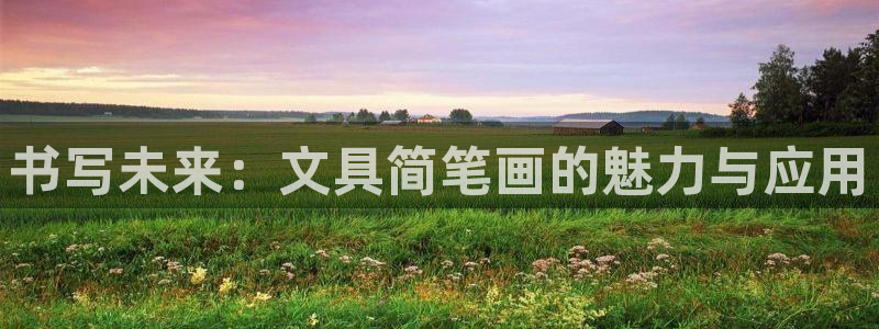 彩名堂计划真的准吗：书写未来：文具简笔画