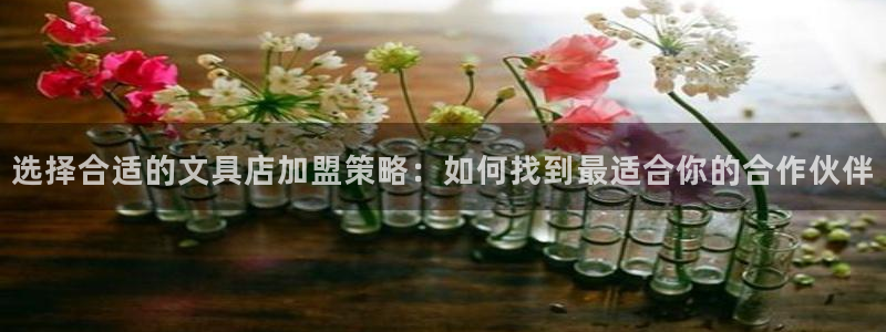 彩名堂怎么用不输：选择合适的文具店加盟策